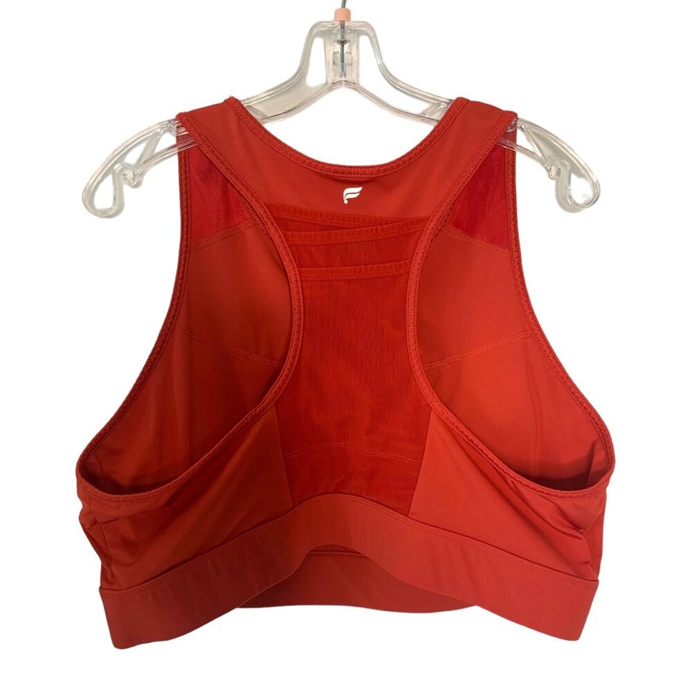Fabletics Solid Red Trinity High-Impact Women's A… - image 7
